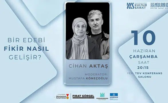 Edebi üretime ışık tutacak söyleşi başlıyor
