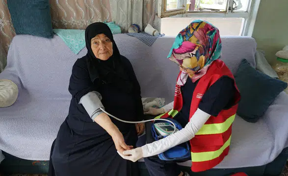 Kahramanmaraş’ta yalnız yaşayan yaşlıların yanında Büyükşehir var