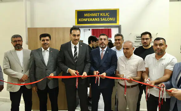 Mehmet Kılıç Konferans Salonu düzenlenen törenle hizmete açıldı!