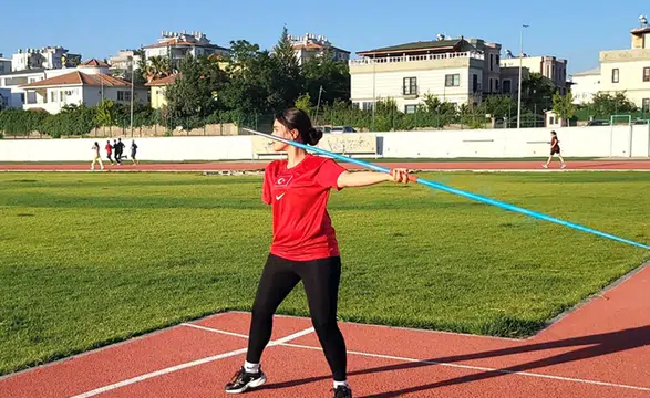 3 dalda Türkiye birincisi olan Meryem'in hedefi olimpiyatlara katılmak