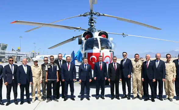 Türkiye’den KKTC'ye yangın söndürme helikopteri