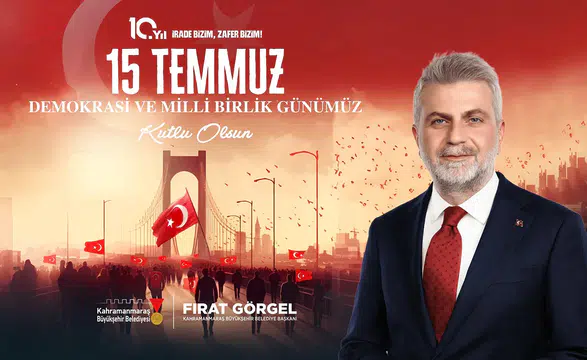 Başkan Görgel’den 15 Temmuz’un 10’uncu yılında birlik mesajı