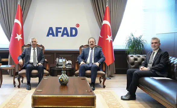 Vali Ünlüer ve Başkan Görgel’den Emniyet ve AFAD’a ziyaret