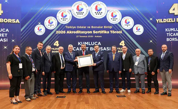 KUTBO, TOBB Akreditasyon Sertifikası'nı yeniden almaya hak kazandı