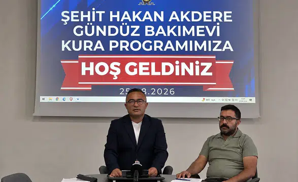 Onikişubat’ta Gündüz Bakımevi’nin yeni dönemin kuraları çekildi