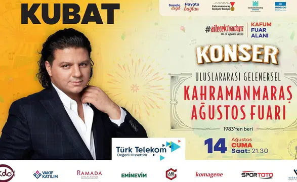 Sevilen sanatçı Kubat, KAFUM’da sahne alacak