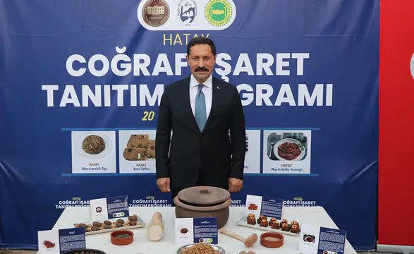 Hatay'da coğrafi işaret tescili alan 5 ürün tanıtıldı