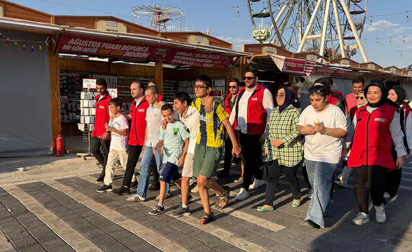 Kahramanmaraş Geleneksel Ağustos Fuarı en özel misafirlerini ağırladı