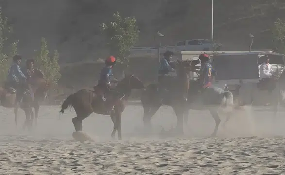 Türkiye Kökbörü Ligi final müsabakası Ahlat'ta oynandı