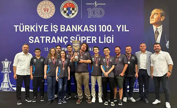 Türkiye Satranç Süper Ligi'nde şampiyonu belli oldu