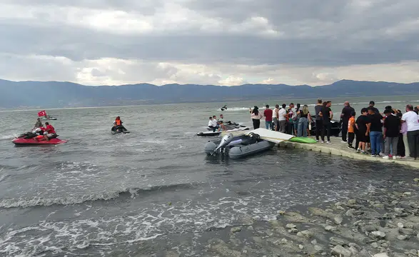 Burdur Gölü'nde Su Sporları Festivali düzenlendi