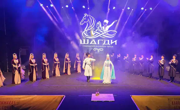 Kafkas kültürünün coşkusu Kahramanmaraş Ağustos Fuarı’nda yaşandı