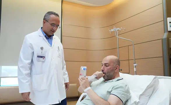 Kalp kontrolünde fark edilen nadir akciğer tümörü ameliyatla çıkarıldı