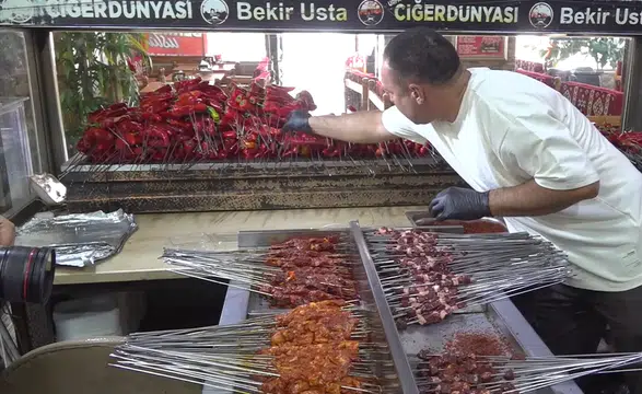 Şanlıurfa'daki ciğerciler TEKNOFEST öncesinde hazırlıklarını tamamladı