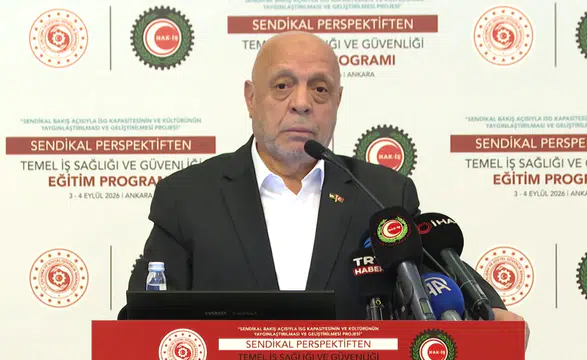 HAK-İŞ Genel Başkanı Arslan'dan, asgari ücret açıklaması