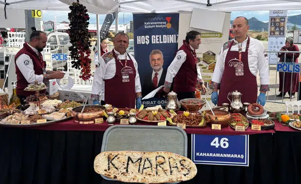 Kahramanmaraş’ın yöresel lezzetleri Gastro Afyon’da