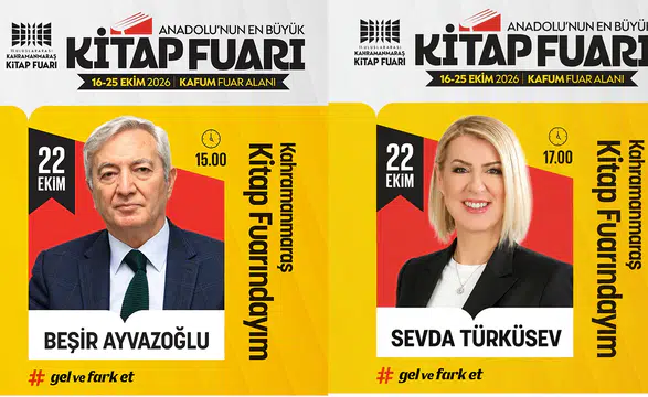 Kitap Fuarı’nda Ayvazoğlu ve Türküsev okurlarla buluşacak