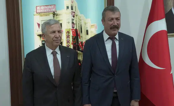 ABB Başkanı Yavaş, TESK Başkanı Yiğiner ile görüştü