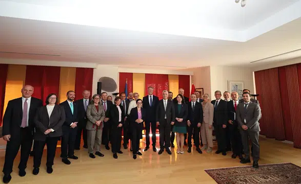 Bakan Bolat, AB üye ülkelerinin ANKARA büyükelçileriyle bir araya geldi