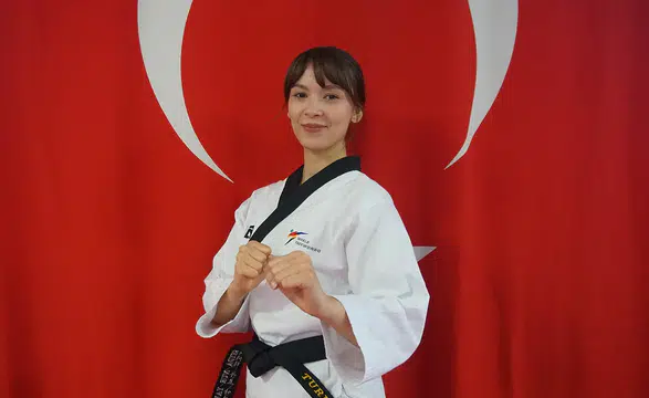 Güney Kore'den bronz madalyayla dönen Şeyda Nur'un hedefi altın