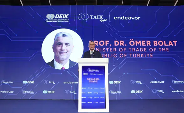 Ticaret Bakanı Ömer Bolat, GO! GLOBAL Türkiye Zirvesi'nde konuştu