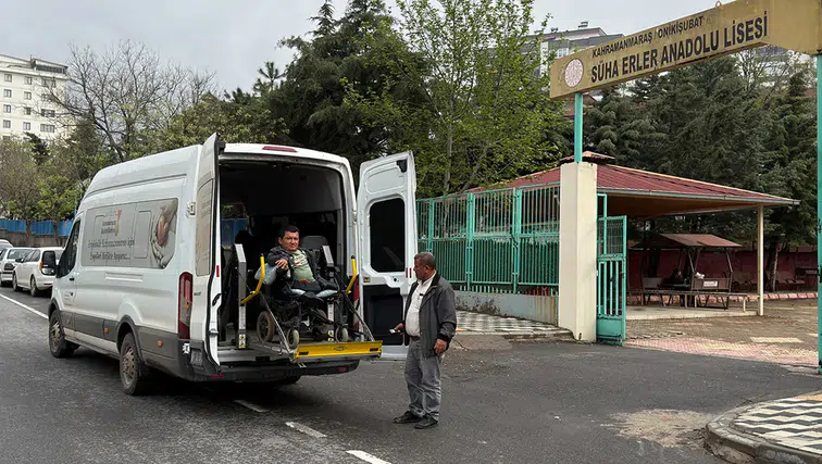 Kahramanmaraş’ta özel gereksinimli vatandaşlar için ekipler seferber oldu