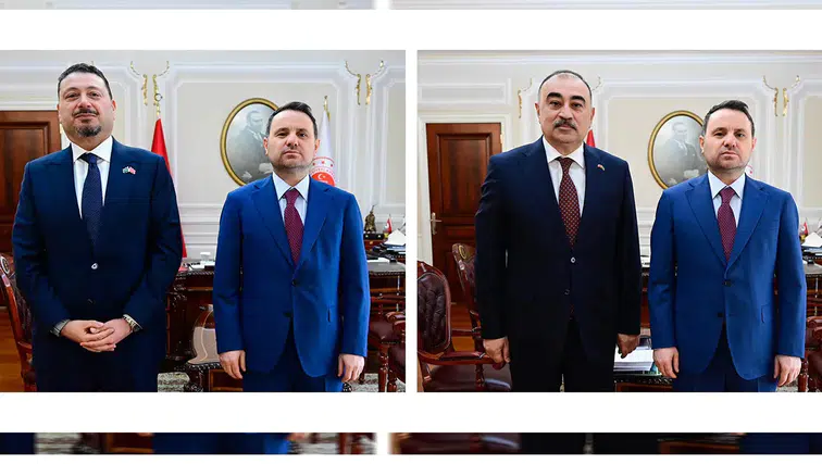 Bakan Gürlek, Suudi Arabistan'ın ve Azerbaycan'ın Ankara Büyükelçileri ile görüştü