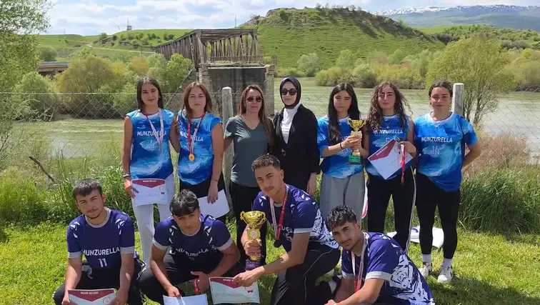 Okul Sporları Rafting Türkiye Şampiyonası sona erdi