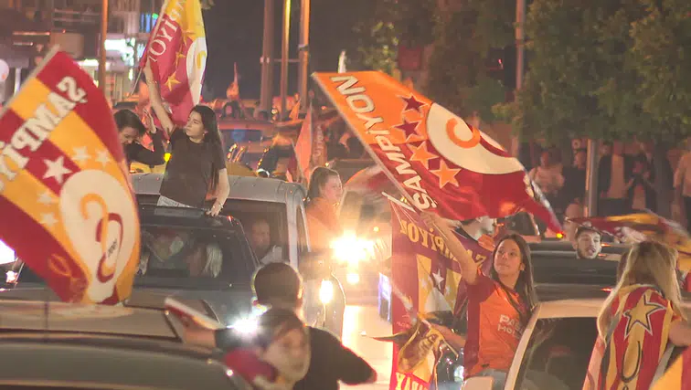 Kahramanmaraş ve çevre illerde Galatasaray'ın şampiyonluğu kutlandı