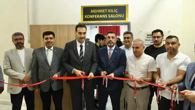 Mehmet Kılıç Konferans Salonu düzenlenen törenle hizmete açıldı!