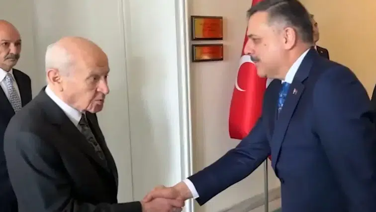 Bakanlar Gürlek ve Çiftçi, MHP Genel Başkanı Bahçeli'yi ziyaret etti