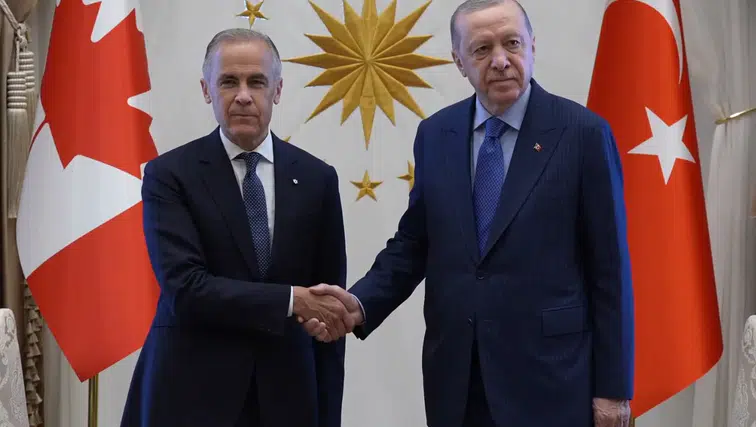 Cumhurbaşkanı Erdoğan, Kanada Başbakanı Carney'i kabul etti