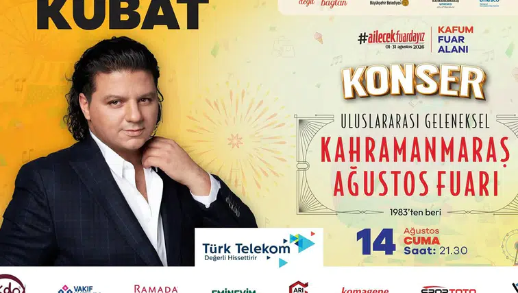 Sevilen sanatçı Kubat, KAFUM’da sahne alacak