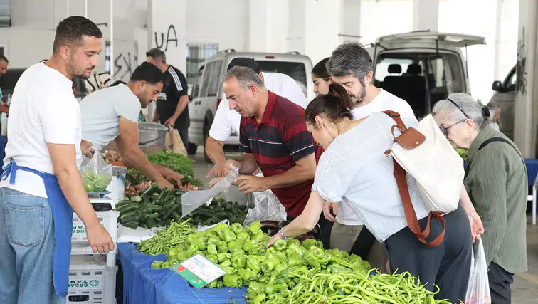 Kayseri'de "Yüzde 100 Ekolojik Pazar" 14. kez açıldı