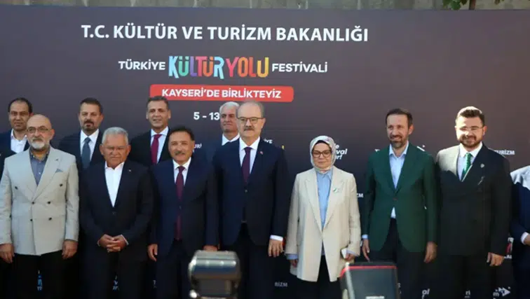 13 Eylül'e kadar sürecek Kayseri Kültür Yolu Festivali başladı