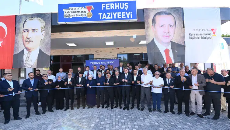 Büyükşehir’in Ferhuş Taziyeevi törenle hizmete açıldı