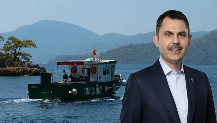 Bakan Kurum’dan Fethiye'nin mavisi emin ellerde paylaşımı