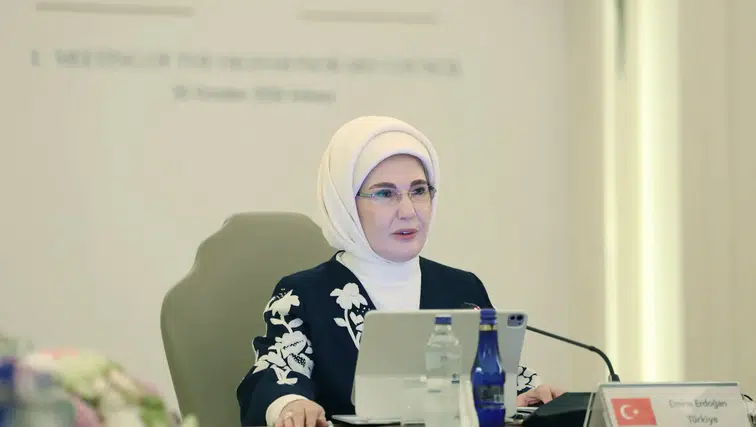 Emine Erdoğan, TDT Aile ve Kadın Konseyinde konuştu