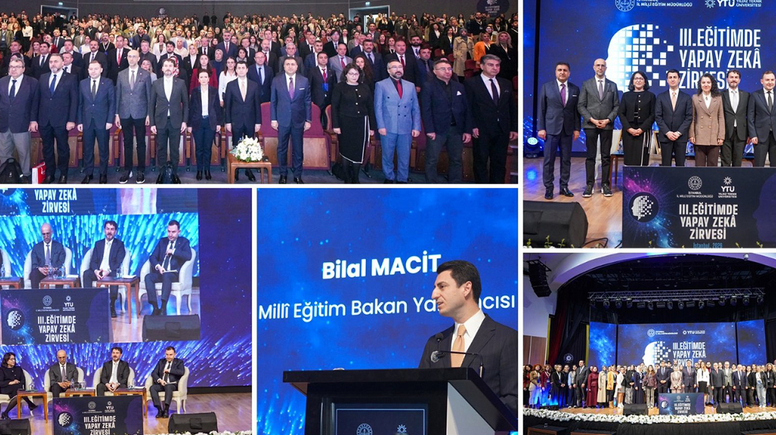 3. Eğitimde Yapay Zekâ Zirvesi düzenlendi