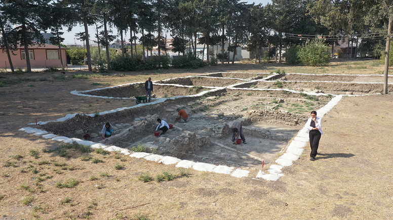 Antik Hipodrom ve çevresinde kazı çalışmaları sürüyor