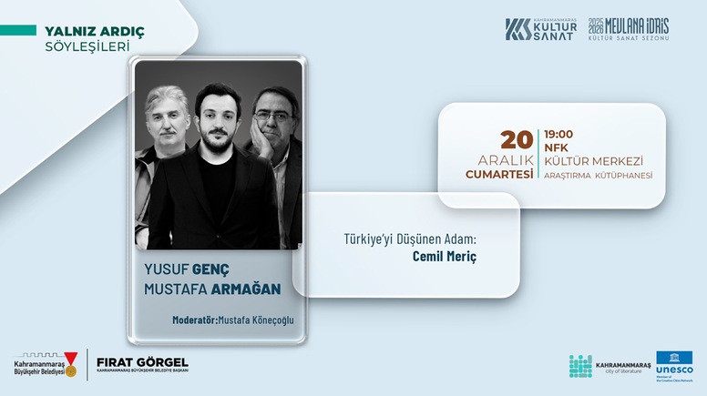 Edebiyatın başkentinde Cemil Meriç konuşulacak