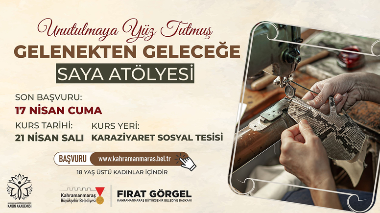 Geleneksel Sayacılık, Büyükşehir’in atölyesinde yeniden canlanıyor