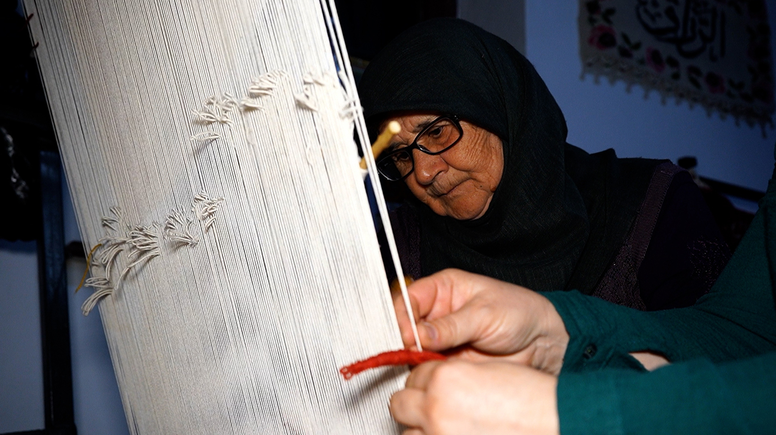 Halı dokumacılığıyla geçen 66 yıllık ömür