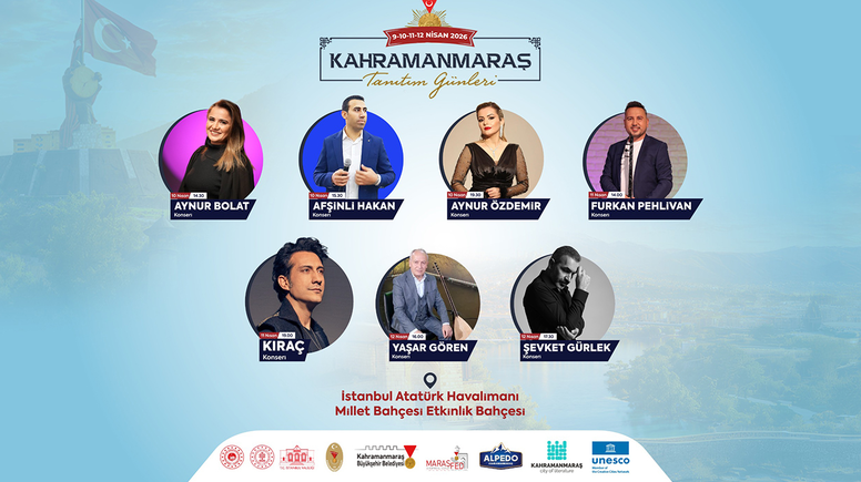 Kahramanmaraş tanıtım günlerine Kıraç damga vuracak