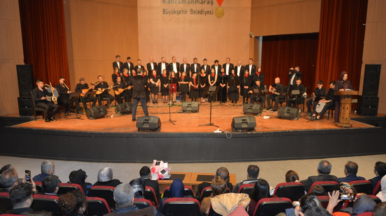 Kahramanmaraş Türküleri konseri büyük ilgi gördü