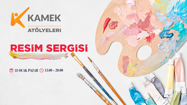 KAMEK’ten renkli final! Yılsonu resim sergisi sanatseverlerle buluşuyor