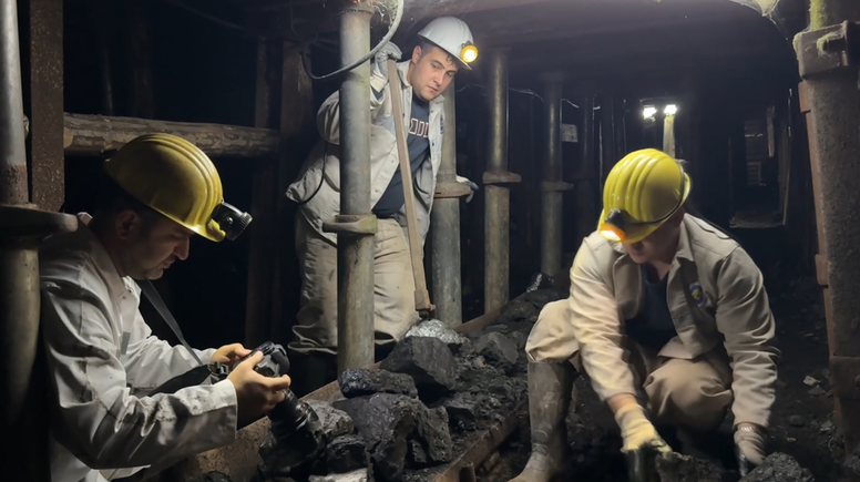 Kara elmas mesaisi, fotoğraf karelerinde ölümsüzleşiyor