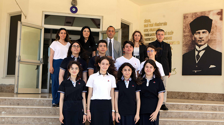 Öğrenciler TÜBİTAK’ta derece elde eden projelerini tanıttı