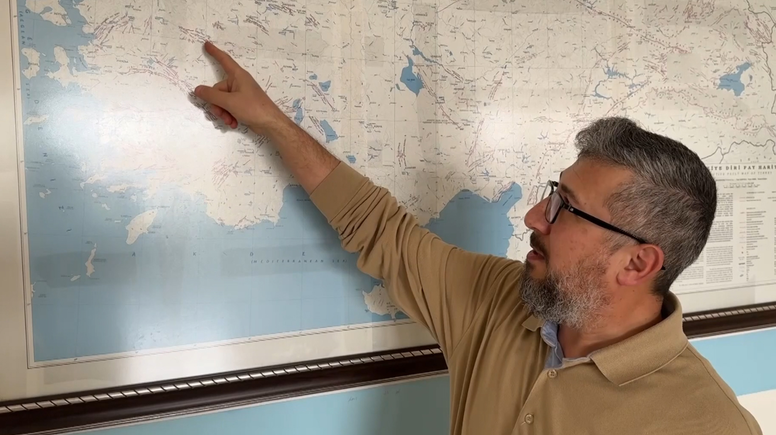 Simav'da son bir yılda 5 bin 500 deprem meydana geldi