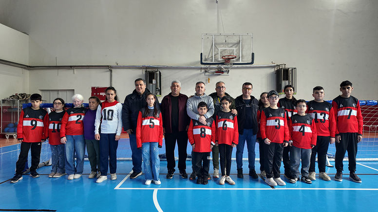 Sporcular Kahramanmaraş Büyükşehir’in Goalball sahasına hayran kaldı